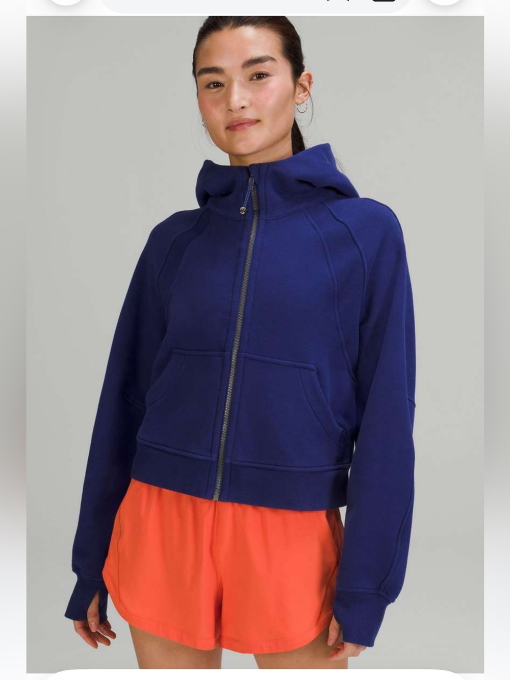 Lululemon Scuba Oversized Full-Zip-
Larkspur M/L